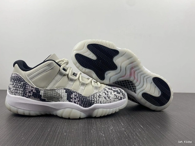 1st Kicks Shoes Low 4107 CD6846- Light Retro Jordan Bone Snake 11 Practical 1014